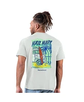 Margaritaville Men's Gray Atlanta Falcons Hail Mary T-Shirt