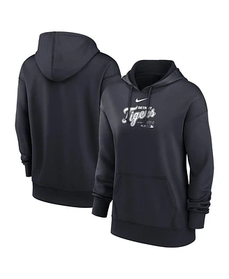 Nike Women's Navy Detroit Tigers Authentic Collection Performance Pullover Hoodie