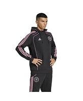 Adidas Men's Black Inter Miami Cf 2025 Travel Pullover Hoodie