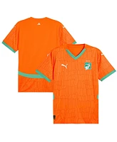 Puma Men's Orange Ivory Coast National Team 2025 Home Replica Jersey