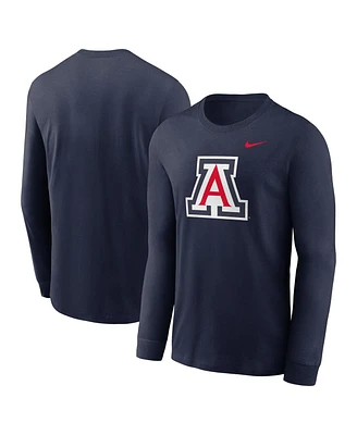 Nike Men's Navy Arizona Wildcats Primary Logo Long Sleeve T-Shirt