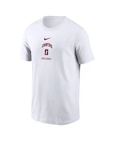 Nike Men's White Stanford Cardinal On-Court Basketball T-Shirt