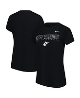 Nike Women's Black West Virginia Mountaineers Coal Never Quits T-Shirt