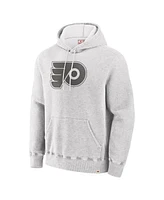 Fanatics Men's Cream Philadelphia Flyers Made Canada Pullover Hoodie