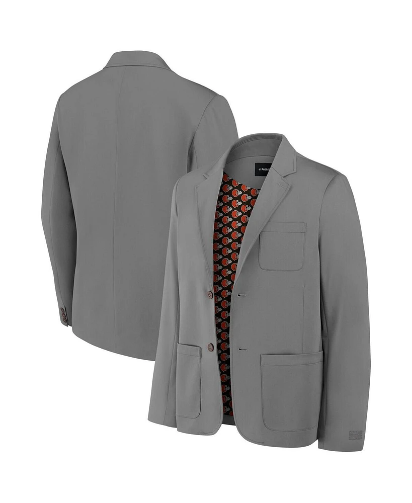 J. Palmer Men's Graphite Cleveland Browns Man-In-Motion Blazer