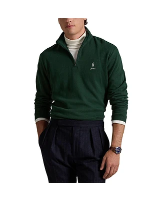 Polo Ralph Lauren Men's Green New York Yankees Estate Quarter-Zip Sweatshirt