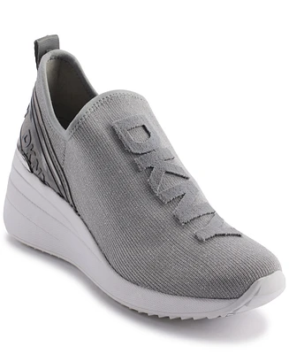 Dkny Women's Keeva Slip-On Wedge Sneakers