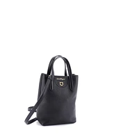 Pre-Owned Salvatore Ferragamo Mini Gancini Tote Leather