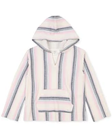 Roxy Big Girls Daydreamin Striped Terry Baja Hoodie