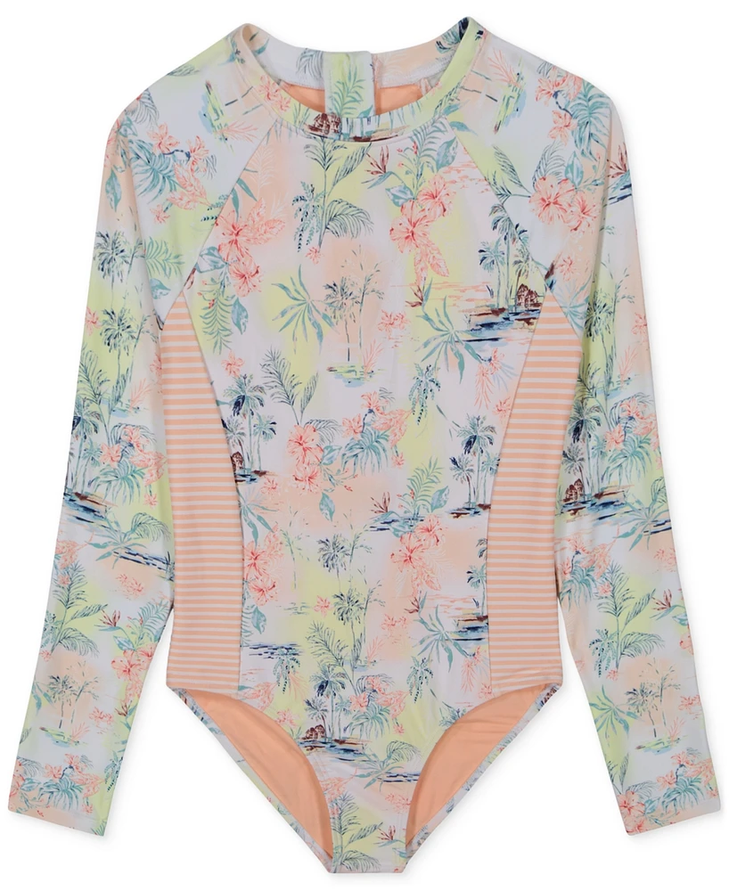 Roxy Big Girls North Shore Long-Sleeve Paddlesuit Swimsuit