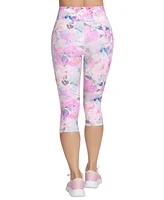 Skechers Women's Go Walk Seascape Floral Capri Leggings