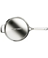 Le Creuset Classic Stainless Steel Round Chefs Pan, 3.5 Qt.