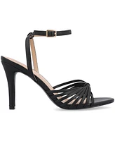 Journee Collection Women's Vanita Stiletto Strappy Dress Sandals