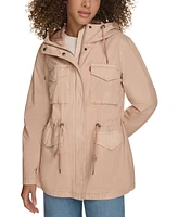 Levi's Women's Lightweight Washed Cotton Military Jacket