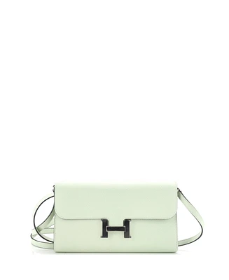 Pre-Owned HERMES Constance To Go Wallet Epsom