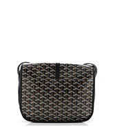 Pre-Owned Goyard Mm Belvedere Ii Messenger Bag Coated Canvas