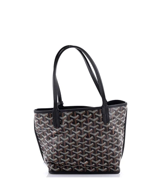 Pre-Owned Goyard Mini Anjou Reversible Tote Coated Canvas