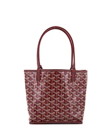 Pre-Owned Goyard Mini Anjou Reversible Tote Coated Canvas