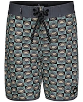 Quiksilver Big Boys Surfsilk Scallop Swim Trunks