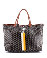 Pre-Owned Goyard Gm Saint Louis Tote Printed Coated Canvas