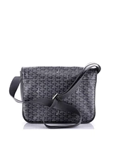 Pre-Owned Goyard Gm Belvedere Messenger Bag Coated Canvas