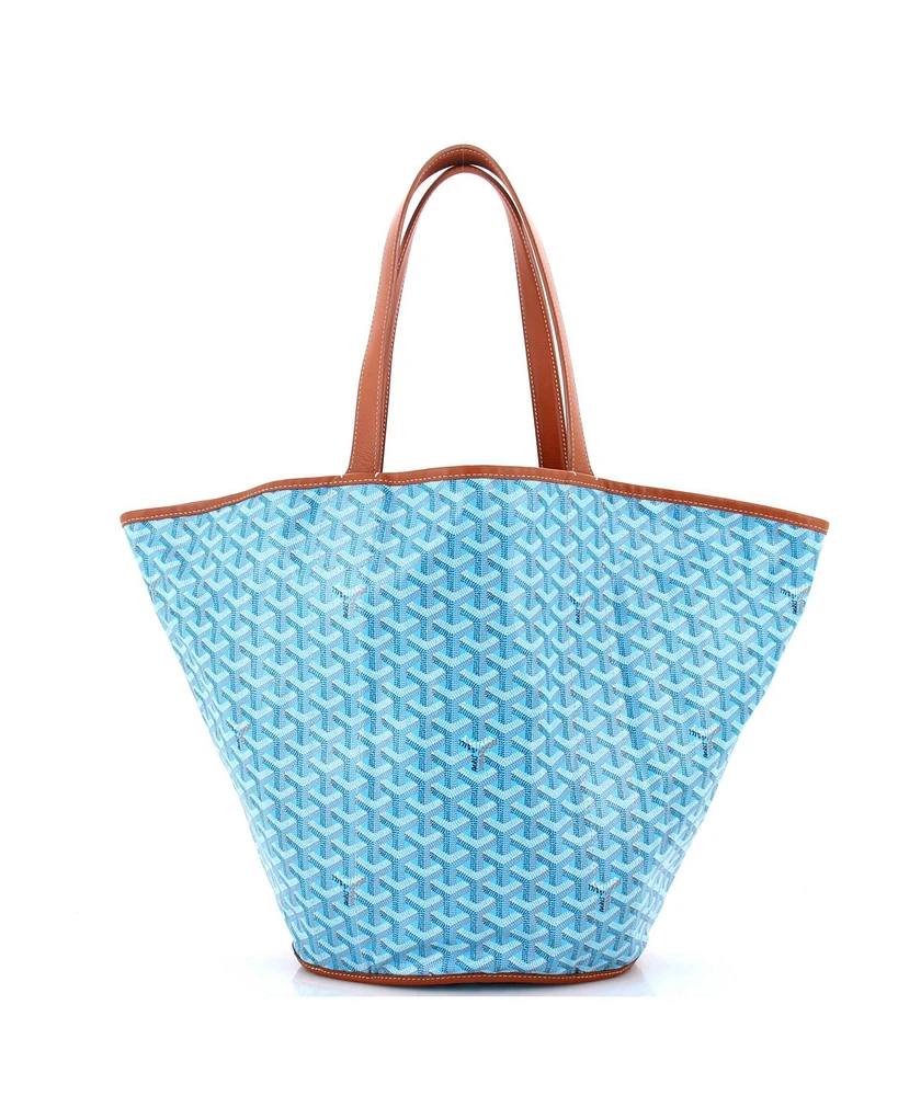 Pre-Owned Goyard Belharra Reversible Tote Coated Canvas