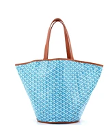 Pre-Owned Goyard Belharra Reversible Tote Coated Canvas