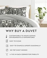 ienjoy Home Utra Soft Reversible 3-Pc. Duvet Cover Set, Full/Queen