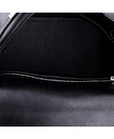 Pre-Owned HERMES Kelly 25 Handbag Black Swift with Palladium Hardware