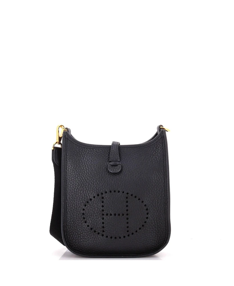 Pre-Owned HERMES Tpm Evelyne Bag Gen Iii Clemence