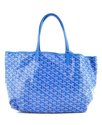 Pre-Owned Goyard Pm Saint Louis Tote Coated Canvas