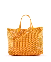 Pre-Owned Goyard Gm Saint Louis Tote Coated Canvas