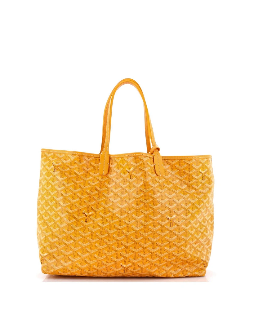 Pre-Owned Goyard Pm Saint Louis Tote Coated Canvas