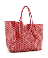 Pre-Owned Goyard Gm Saint Louis Tote Coated Canvas