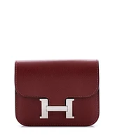 Pre-Owned HERMES Constance Slim Wallet Evercolor