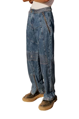 Pcfg Men's Free Heaven Motorcycle Jeans