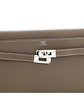 Pre-Owned HERMES Kelly To Go Wallet Chevre Mysore