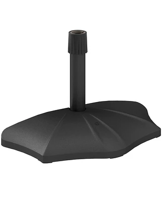 Outsunny Patio Umbrella Base lbs Sd for 1.5"/1.9