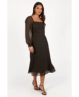 Petal and Pup Women's Ettie Long Sleeve Midi Dress