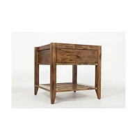 Beacon Street Modern Essential Solid Wood End Table