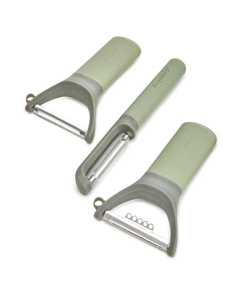 BergHOFF Leo Balance 3-Pc.Stainless Steel Peeler Set