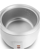 Elite Cuisine 6 Cup Rice Cooker with Glass Lid