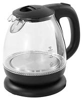 Elite Cuisine 1L Electric Glass Water Kettle