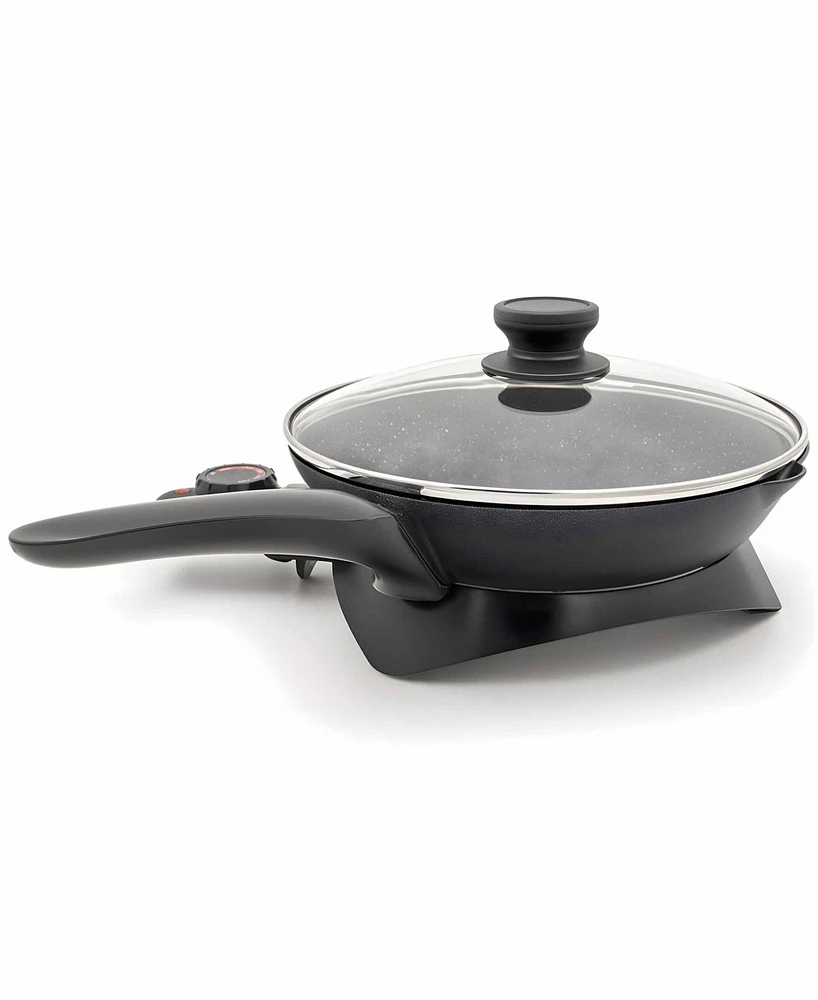 Elite Cuisine 10.5" Electric Skillet with Handle