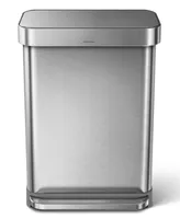 simplehuman 55L Step Trash Can