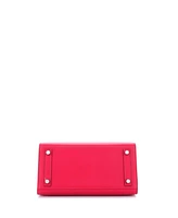 Pre-Owned HERMES Birkin 25 Handbag Pink Madame with Palladium Hardware