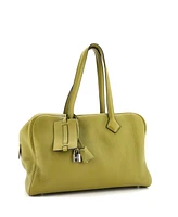 Pre-Owned HERMES 35 Victoria Ii Bag Clemence
