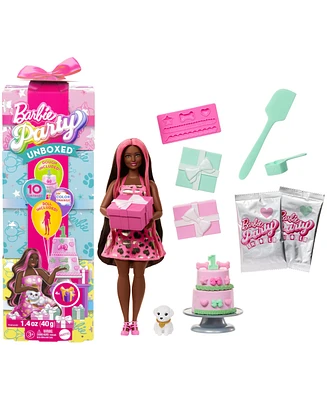 Barbie Party Unboxed Pet Birthday Series Doll & Accessories