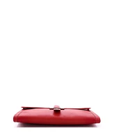 Pre-Owned HERMES Gm Jige Clutch Epsom