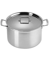 Le Creuset Classic Stainless Steel Deep Round Stockpot, 10 Qt.